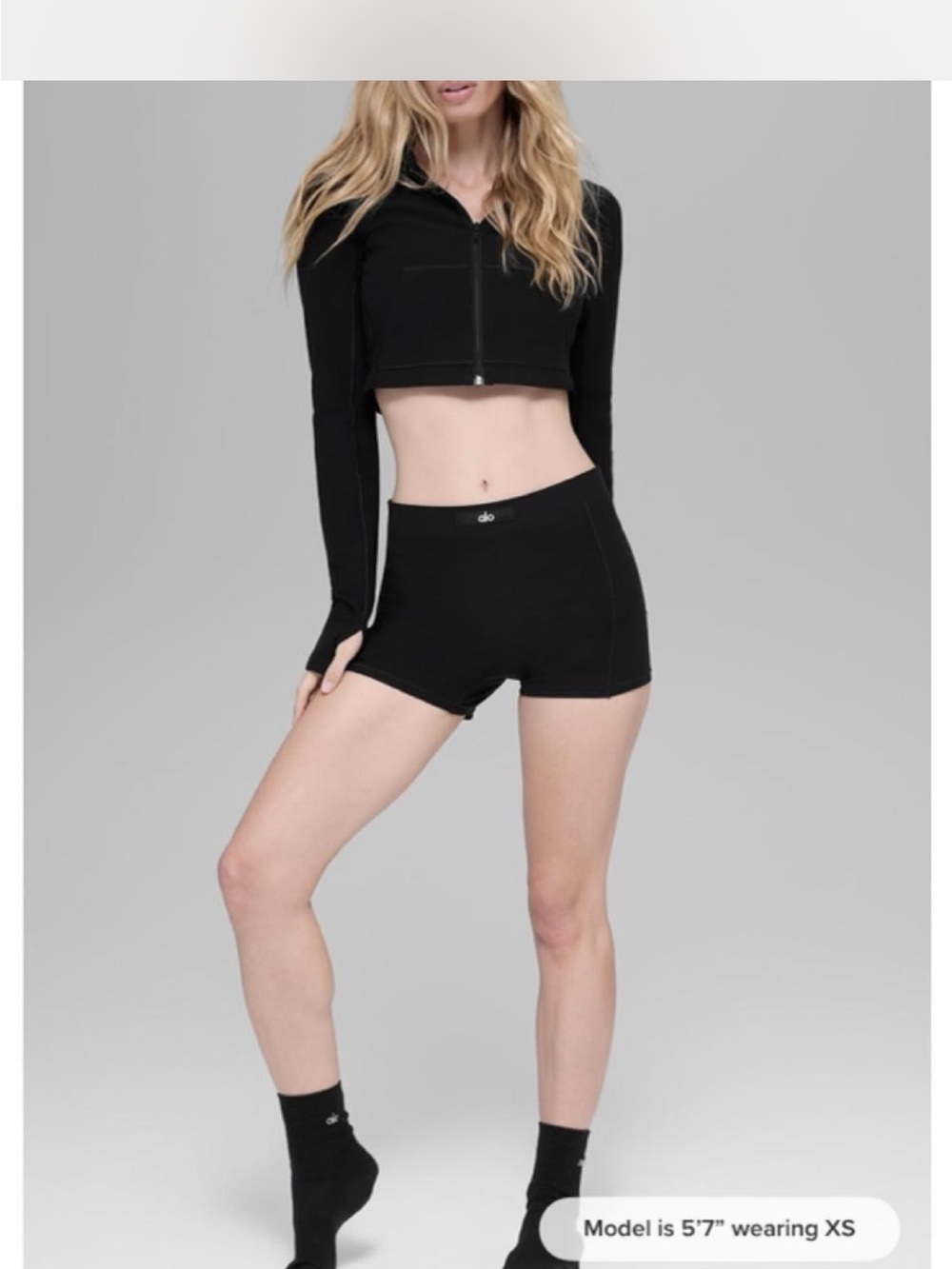 Alo Sweater & Shorts